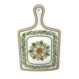 Le Cadeaux Melamine Cheese Board Colorful Floral Kitchen Decor